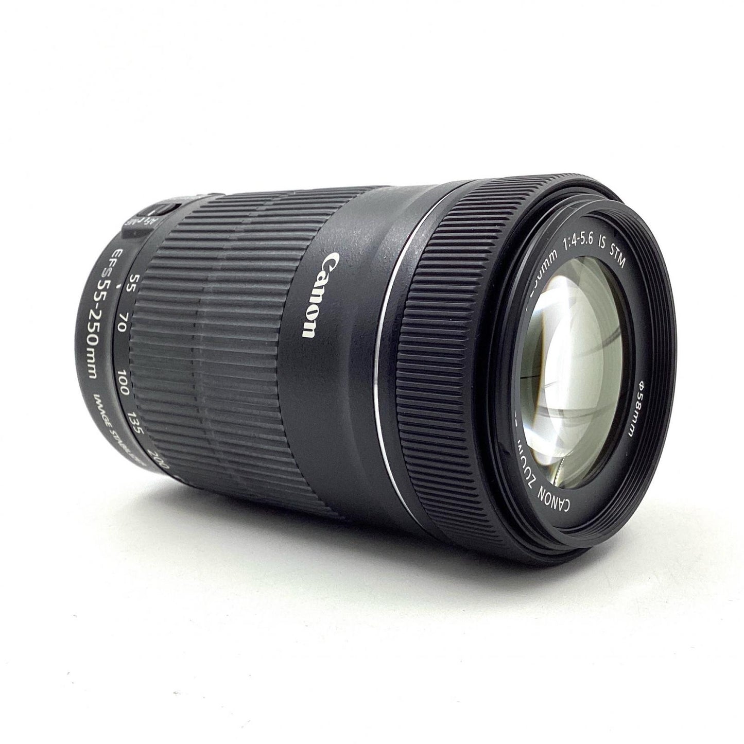 【全額返金保証】【最速発送】Canon EF-S55-250mm F4-5.6 IS STM 美品 動作確認済