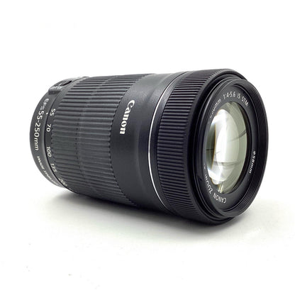 【全額返金保証】【最速発送】Canon EF-S55-250mm F4-5.6 IS STM 美品 動作確認済
