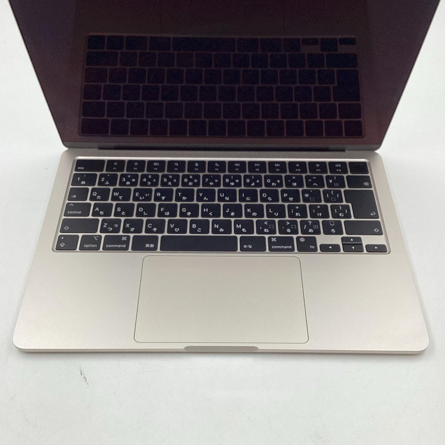 【全額返金保証】【最速発送】Apple MacBook Air 13.6インチ 2022 M2 8コア 8GB SSD 512GB スターライト 98% 動作確認済