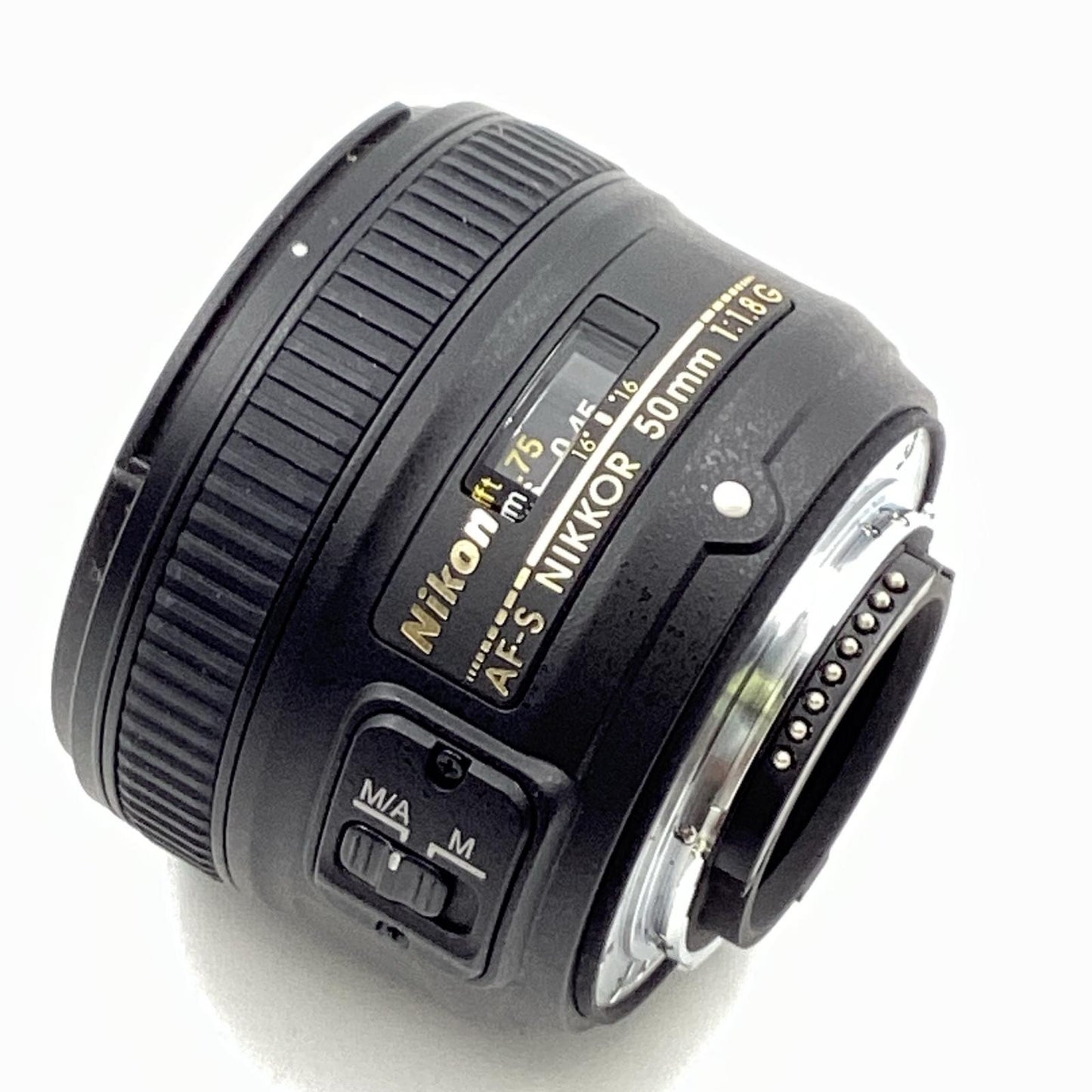 【全額返金保証】【最速発送】Nikon AF-S NIKKOR 50mm f/1.8G 動作確認済