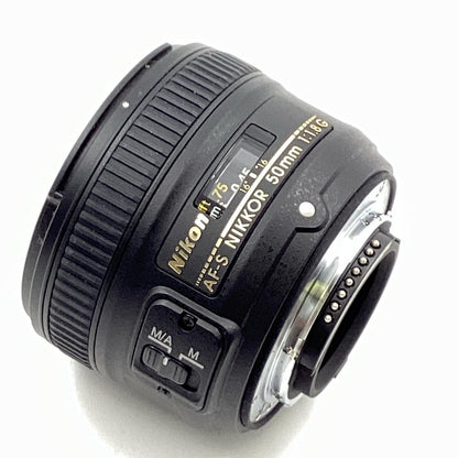 【全額返金保証】【最速発送】Nikon AF-S NIKKOR 50mm f/1.8G 動作確認済