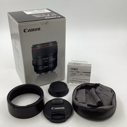 【全額返金保証】【最速発送】Canon EF85mm F1.4L IS USM 美品 動作確認済