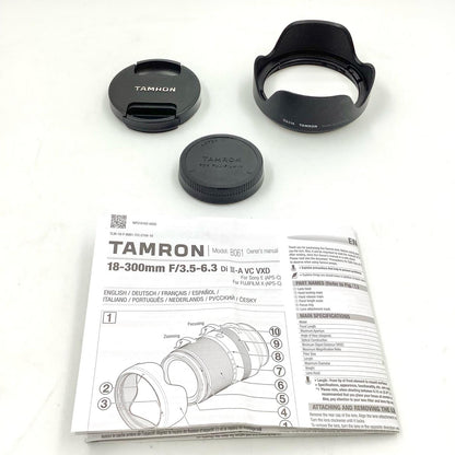 【全額返金保証】【最速発送】TAMRON 18-300mm F/3.5-6.3 Di III-A VC VXD (Model B061) [フジフイルム用] 動作確認済