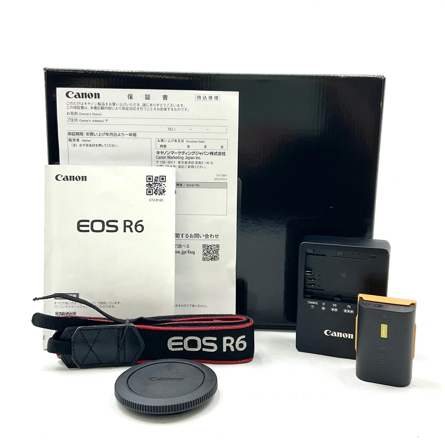 【全額返金保証】【最速発送】Canon デジタル一眼 EOS R6 ボディ ブラック 動作確認済