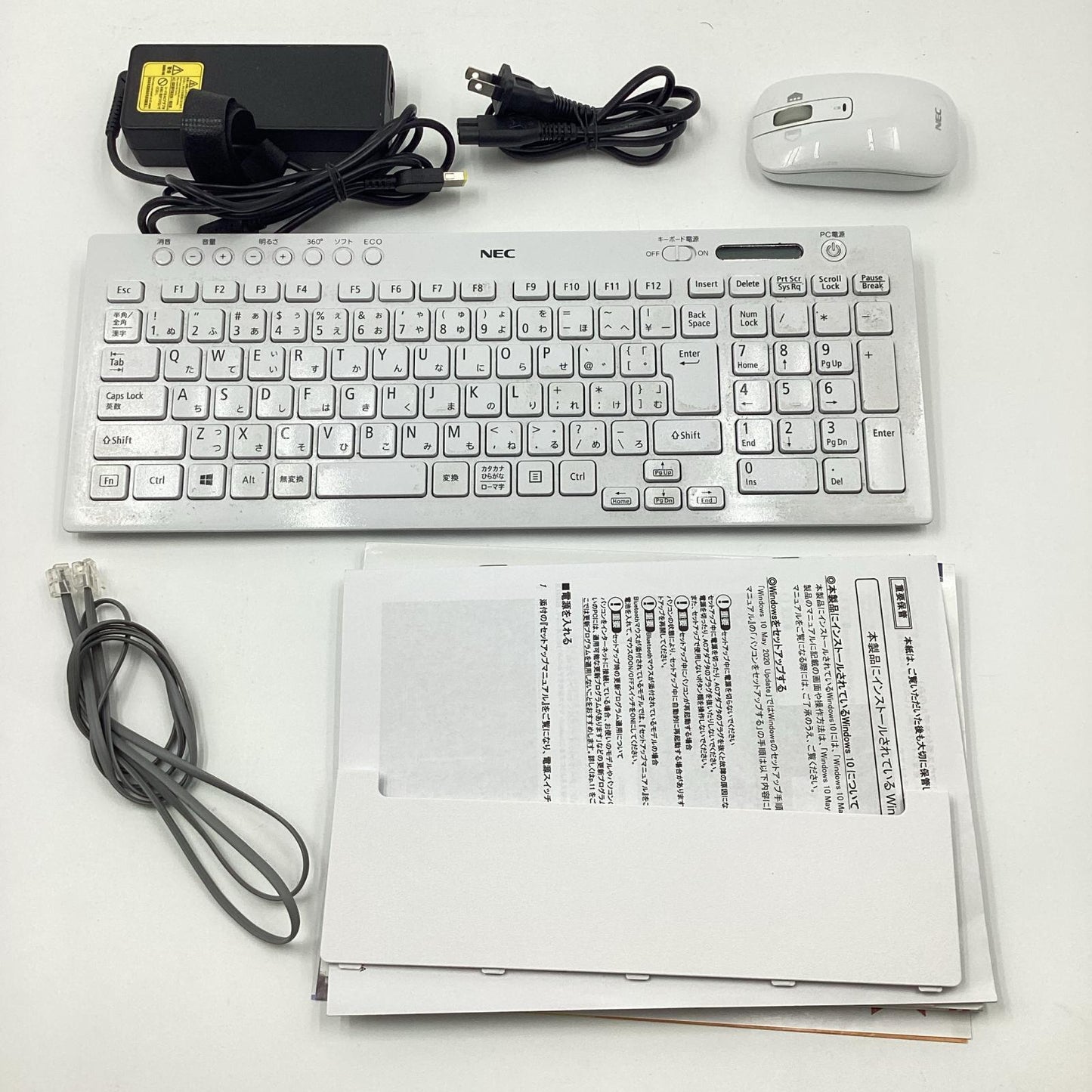 【全額返金保証】【最速発送】NEC LAVIE Home All-in-one HA770/RAW PC-HA770RAW 23.8インチ intel core i7-10510U 8GB M.2 SSD 256GB HDD 3TB 動作確認済