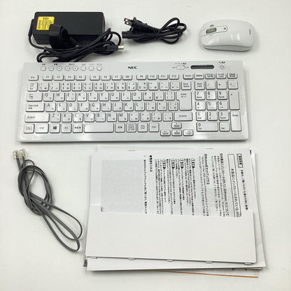 【全額返金保証】【最速発送】NEC LAVIE Home All-in-one HA770/RAW PC-HA770RAW 23.8インチ intel core i7-10510U 8GB M.2 SSD 256GB HDD 3TB 動作確認済