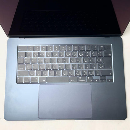 【全額返金保証】【最速発送】Apple MacBook Air 15インチ 2023 M2 8GB SSD 256GB ミッドナイト 100% 動作確認済