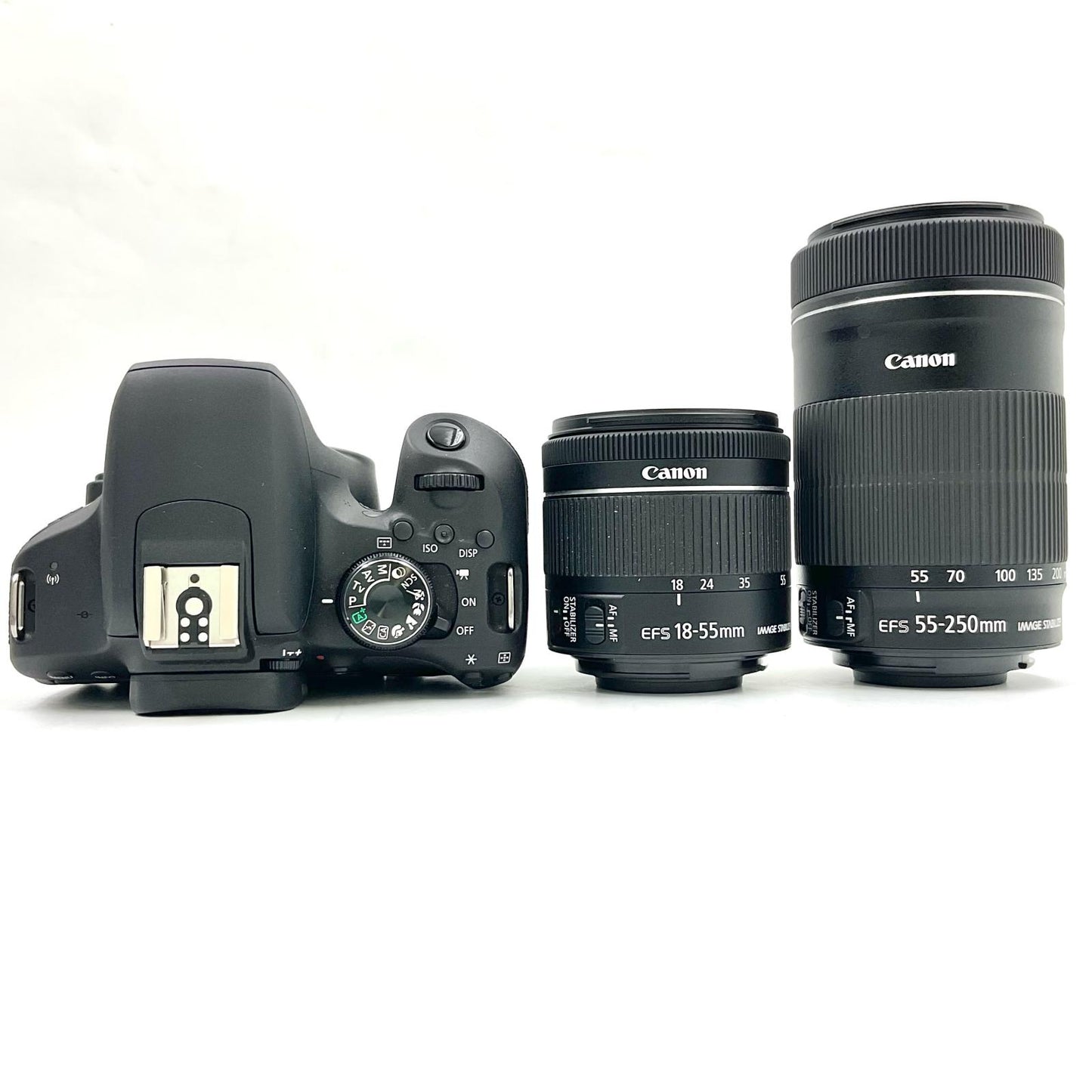 【全額返金保証】【最速発送】Canon デジタル一眼 EOS Kiss X9i ダブルズームキット ブラック 動作確認済