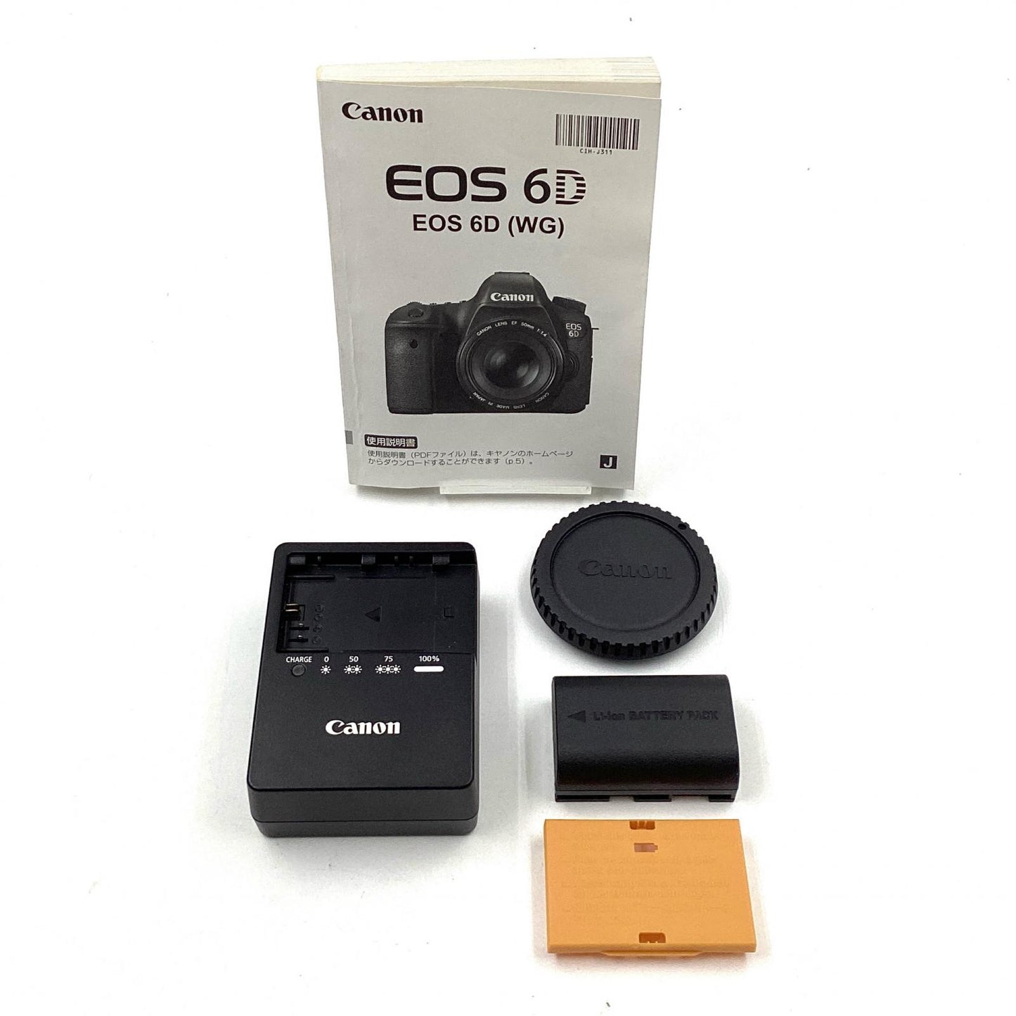 【全額返金保証】【最速発送】Canon デジタル一眼 EOS 6D ボディ ブラック 動作確認済