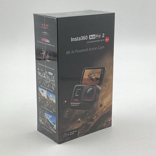 【全額返金保証】【最速発送】Insta360 Ace Pro 2 デュアルバッテリーキット [ブラック] 新品未開封 即納OK