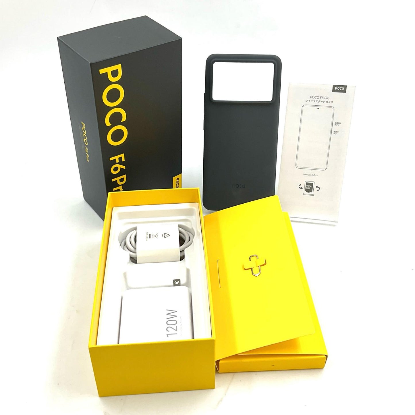 【全額返金保証】【最速発送】Xiaomi POCO F6 Pro 256GB ブラック SIMフリー 23113RKC6G 美品 動作確認済