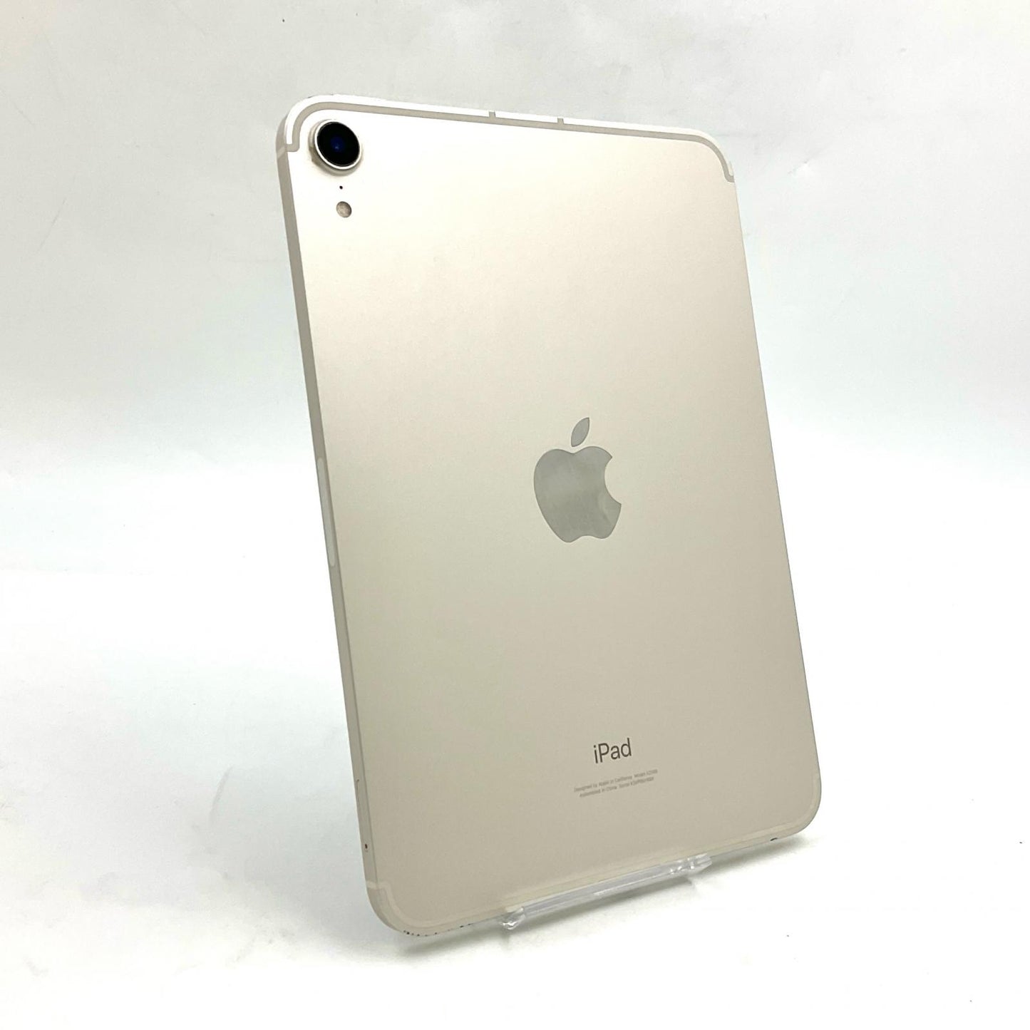 【全額返金保証】【最速発送】Apple iPad mini 8.3インチ 第6世代 64GB スターライト WiFi+Cellular au 白ロム 動作確認済