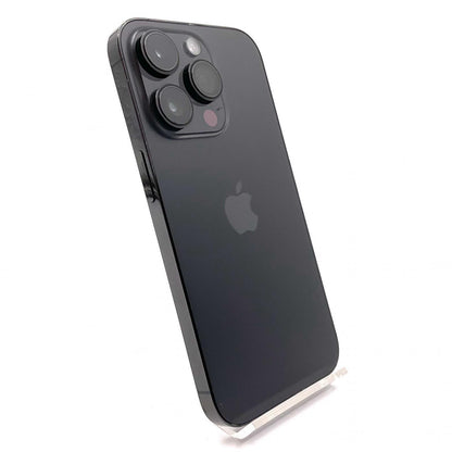 【全額返金保証】【最速発送】Apple iPhone iPhone 14 Pro 128GB スペースブラック docomo 白ロム 動作確認済 80%