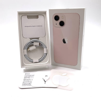 【全額返金保証】【最速発送】Apple iPhone iPhone 13 mini 128GB ピンク au 動作確認済 86%