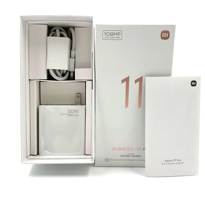 【全額返金保証】【最速発送】Xiaomi Xiaomi 11T Pro 128GB セレスティアルブルー SIMフリー 2107113SR 動作確認済