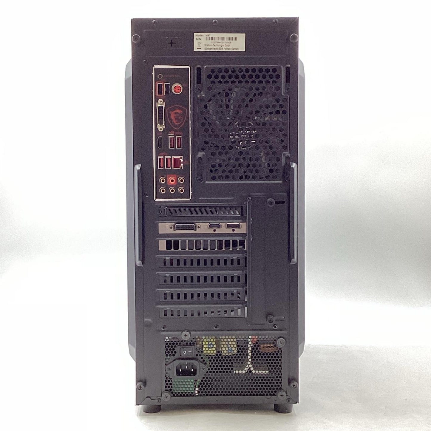 【最速発送】自作PC AMD Ryzen 5 3600 16GB HDD 1TB SSD 250GB【難有】