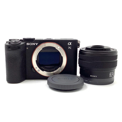 【全額返金保証】【最速発送】Sony デジタル一眼 α7C II ILCE-7CM2L ズームレンズキット [ブラック] ブラック 超美品 動作確認済