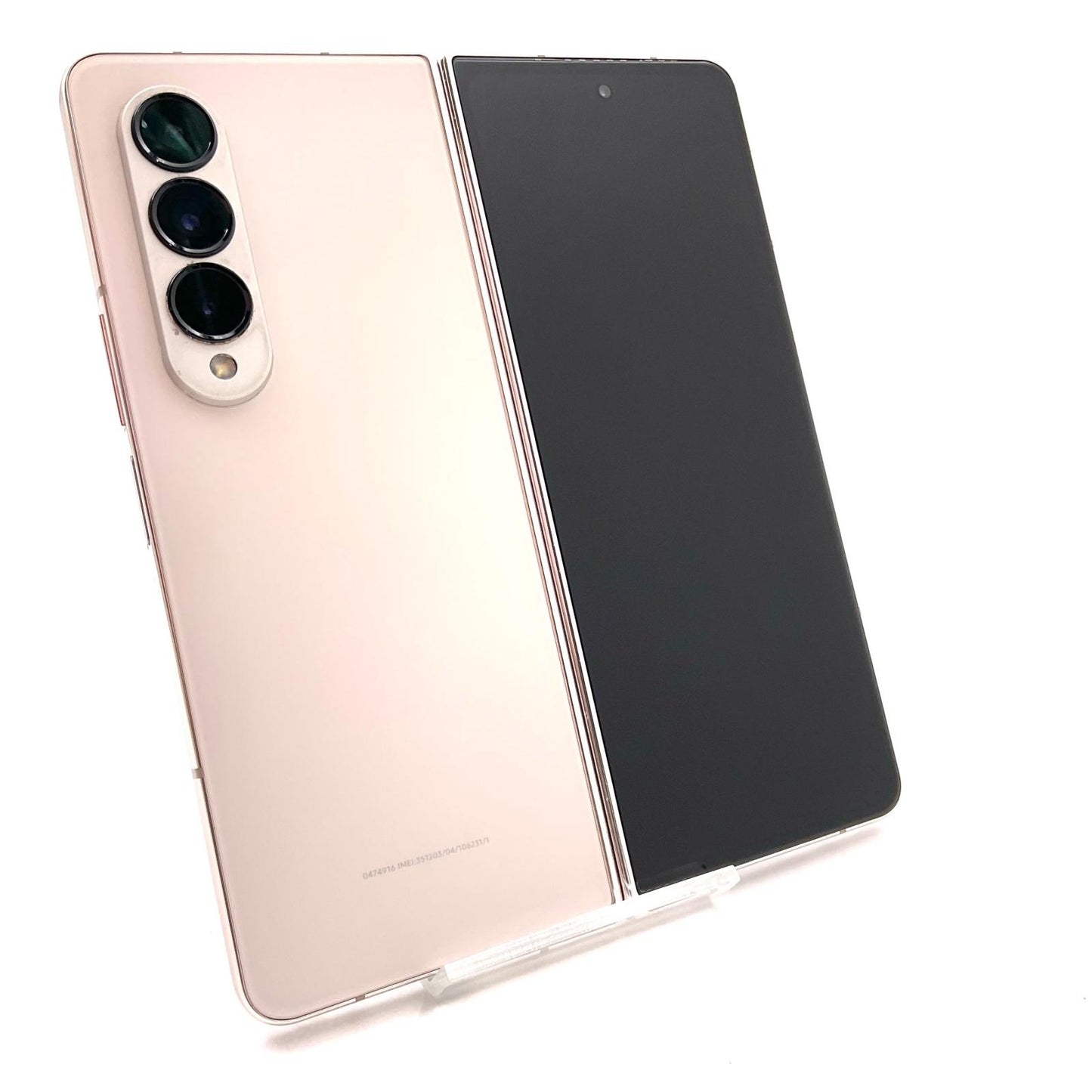 【全額返金保証】【最速発送】SAMSUNG Galaxy Z Fold4 256GB ベージュ SIMフリー SM-F936N 白ロム 動作確認済
