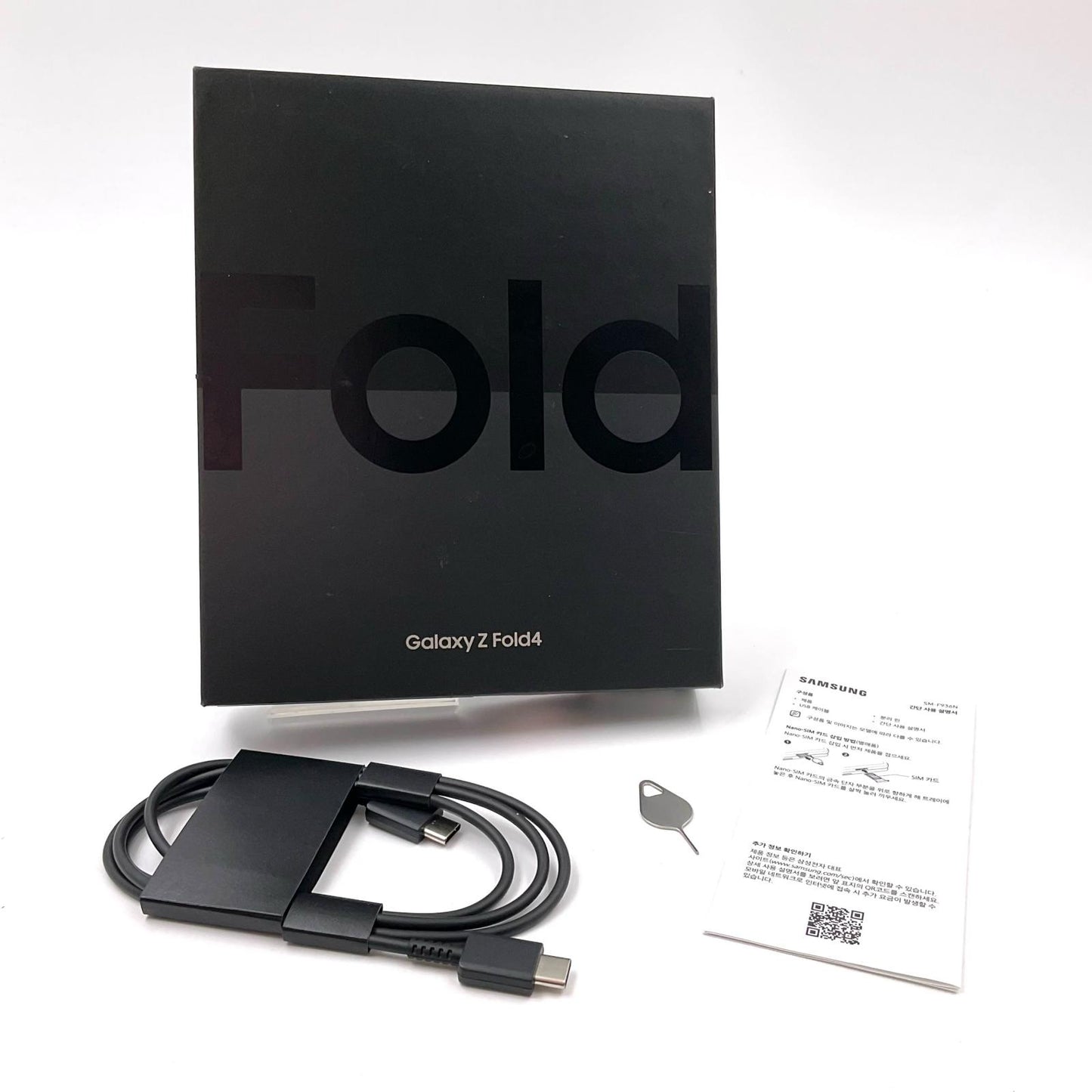 【全額返金保証】【最速発送】SAMSUNG Galaxy Z Fold4 256GB ベージュ SIMフリー SM-F936N 白ロム 動作確認済
