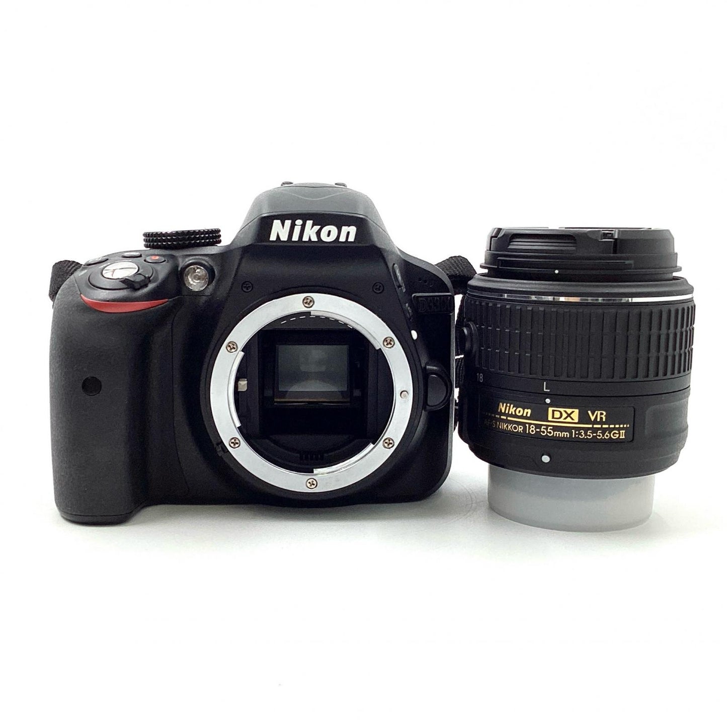 【全額返金保証】【最速発送】Nikon デジタル一眼 D3300 18-55 VRII レンズキット ブラック 美品 動作確認済