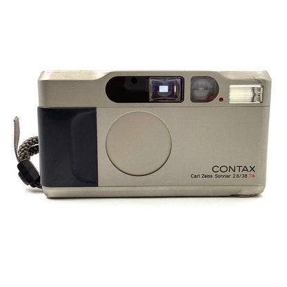 【全額返金保証】【最速発送】CONTAX T2 チタンシルバー 動作確認済
