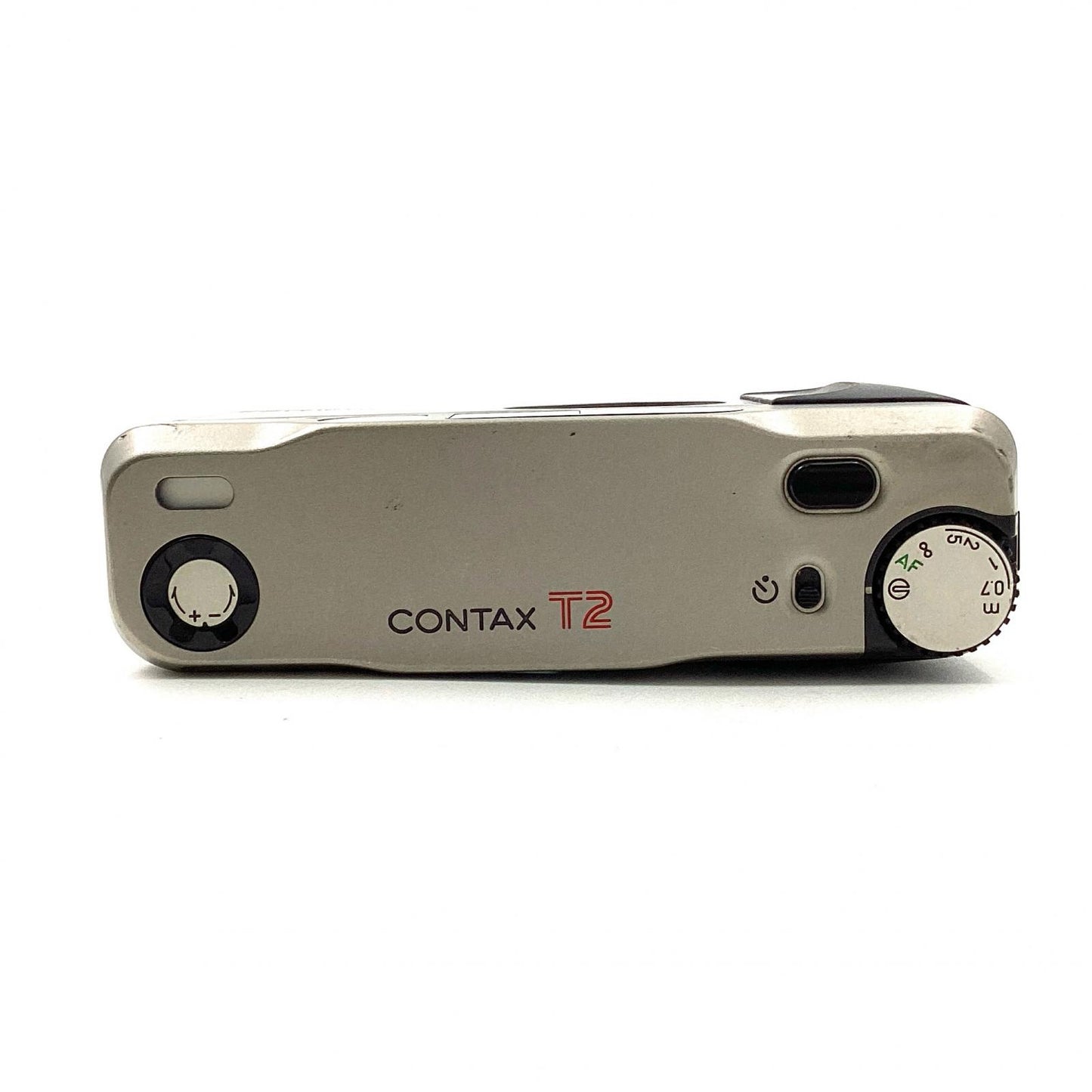 【全額返金保証】【最速発送】CONTAX T2 チタンシルバー 動作確認済