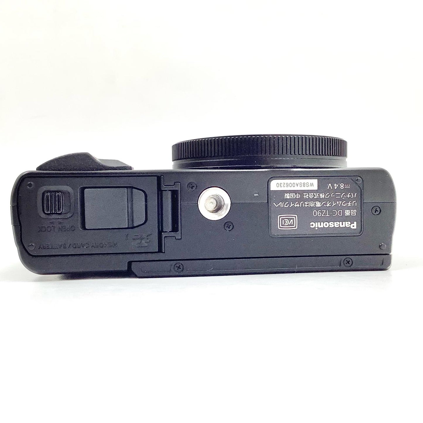 【全額返金保証】【最速発送】Panasonic コンパクトデジタルカメラ LUMIX DC-TZ90 ブラック 美品 動作確認済