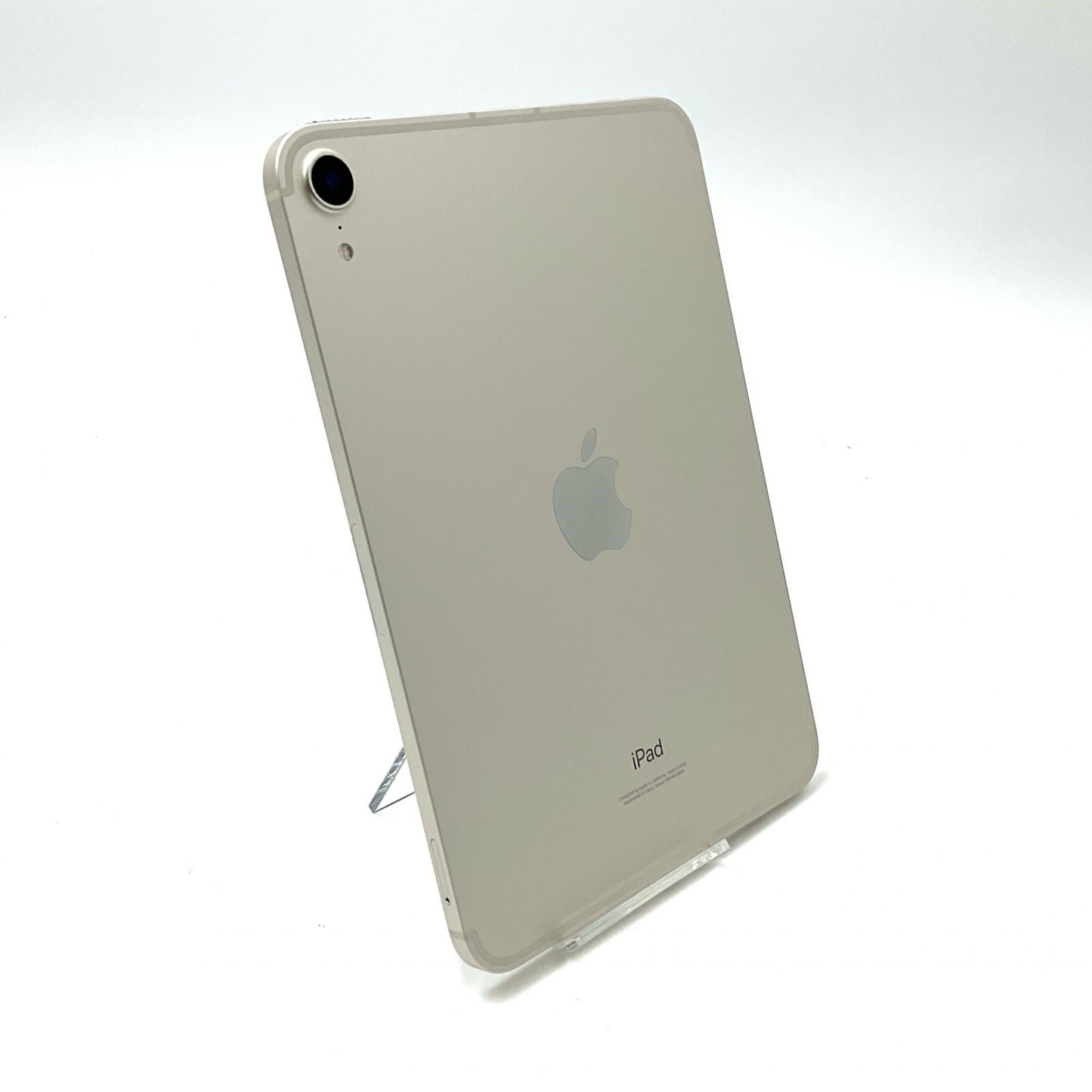 【全額返金保証】【最速発送】Apple iPad mini 8.3インチ 第6世代 64GB スターライト WiFi+Cellular Softbank 超美品 動作確認済
