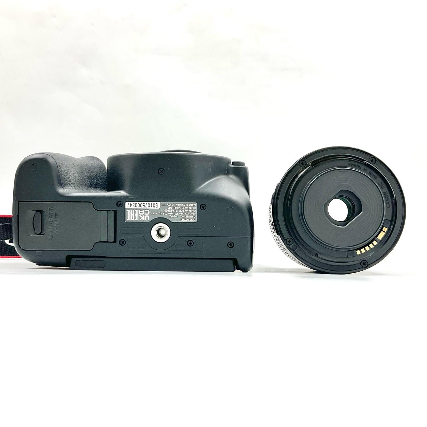 【全額返金保証】【最速発送】Canon デジタル一眼 EOS Kiss X10 EF-S18-55 IS STM レンズキット [ブラック] ブラック 美品 動作確認済