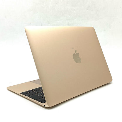 【全額返金保証】【最速発送】Apple MacBook 12インチ 2017 1.3GHz Intel Core i5 16GB SSD 512GB ゴールド 88.8% 動作確認済