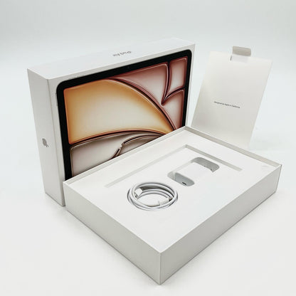 【全額返金保証】【最速発送】Apple iPad iPad Air (M2) 11インチ 128GB スターライト WiFi+Cellular au SIMフリー 美品 動作確認済