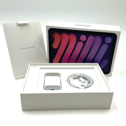 【全額返金保証】【最速発送】Apple iPad mini 8.3インチ 第6世代 64GB パープル Wi-Fi 超美品 動作確認済