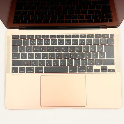 【全額返金保証】【最速発送】Apple MacBook Air 13.3インチ 2020 Apple M1 8GB SSD 256GB ゴールド 98% 美品 動作確認済