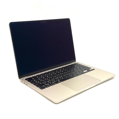 【全額返金保証】【最速発送】Apple MacBook Air 13.6インチ 2022 Apple M2 8GB SSD 256GB スターライト 97.6% 超美品 動作確認済