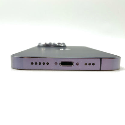 【全額返金保証】【最速発送】Apple iPhone iPhone 14 Pro 512GB ディープパープル 白ロム 動作確認済 83%