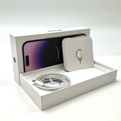 【全額返金保証】【最速発送】Apple iPhone iPhone 14 Pro 512GB ディープパープル 白ロム 動作確認済 83%
