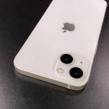 【全額返金保証】【最速発送】Apple iPhone iPhone 13 128GB ホワイト Softbank SIMフリー 美品 動作確認済 85%