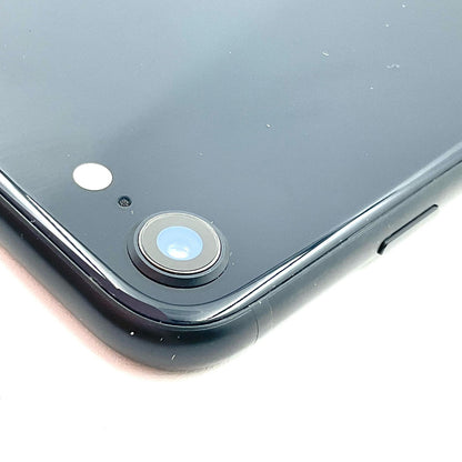 【全額返金保証】【最速発送】Apple iPhone iPhone SE（第3世代） 64GB ミッドナイト Softbank SIMフリー 白ロム 動作確認済 84%