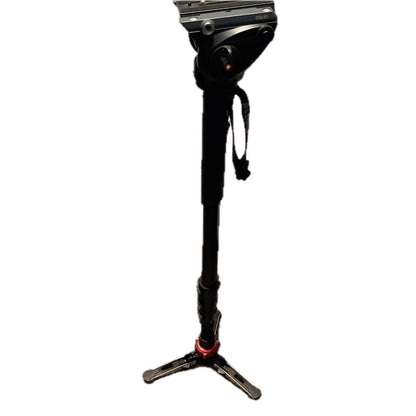 【全額返金保証】【最速発送】Manfrotto XPRO フルード ビデオ一脚 フルード雲台付 MVMXPRO500 美品 動作確認済