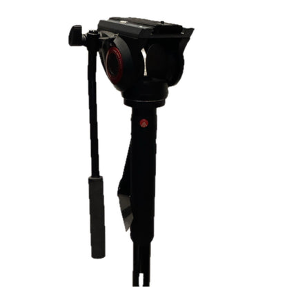 【全額返金保証】【最速発送】Manfrotto XPRO フルード ビデオ一脚 フルード雲台付 MVMXPRO500 美品 動作確認済