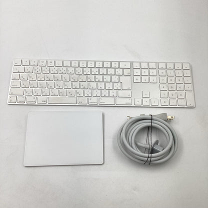【全額返金保証】【最速発送】Apple iMac 27インチ 8コア intel core i7 8GB SSD 512GB シルバー 動作確認済
