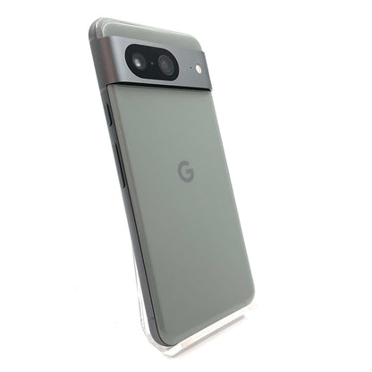 【全額返金保証】【最速発送】Google Pixel 8 128GB Hazel au GZPF0 白ロム 動作確認済