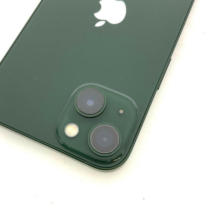 【全額返金保証】【最速発送】Apple iPhone iPhone 13 128GB グリーン au 動作確認済 86%