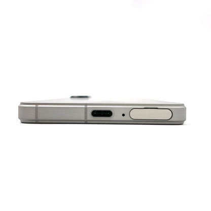 【全額返金保証】【最速発送】Sony Xperia 1 V 512GB プラチナシルバー SIMフリー XQ-DQ44 白ロム 超美品 動作確認済
