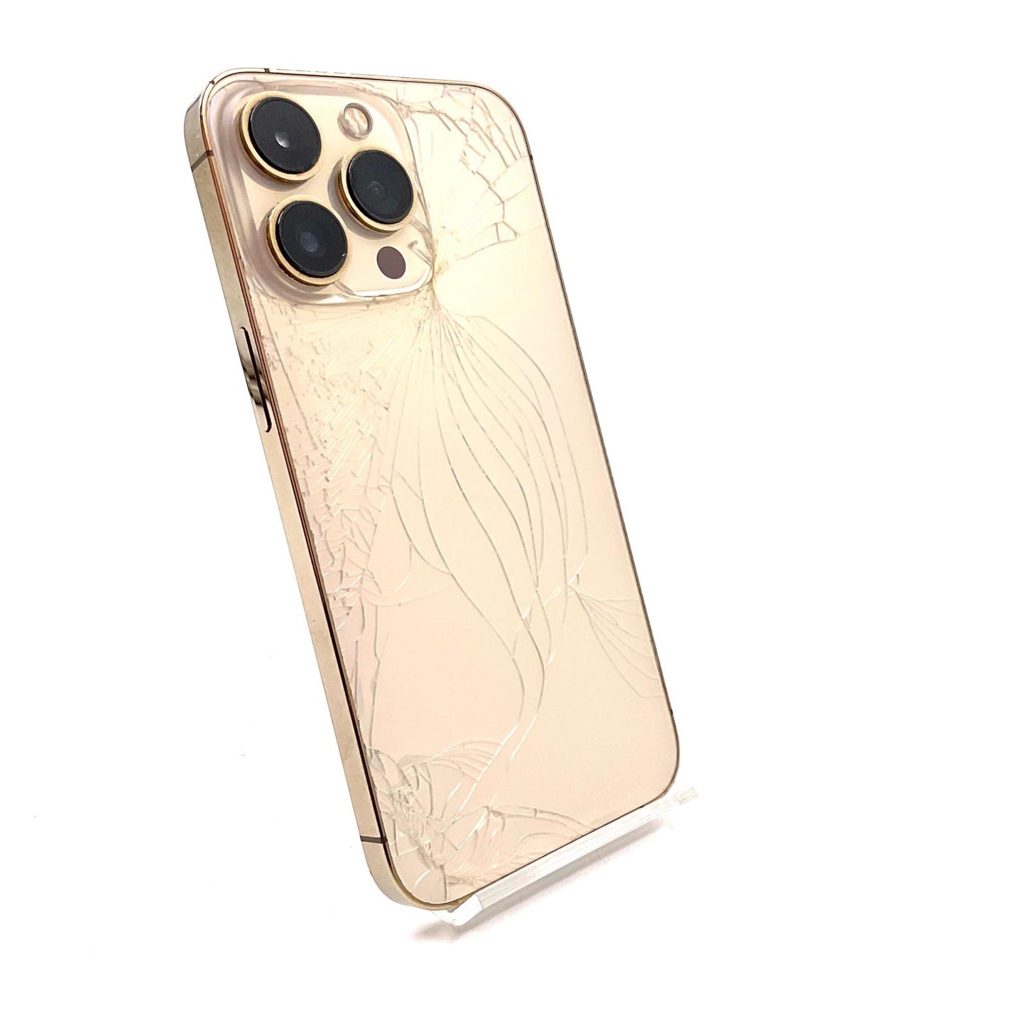 【最速発送】Apple iPhone iPhone 13 Pro 128GB ゴールド Softbank SIMフリー【難有】 80%
