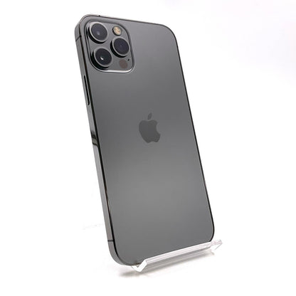 【全額返金保証】【最速発送】Apple iPhone iPhone 12 Pro 256GB グラファイト Softbank SIMフリー 白ロム 動作確認済 81%