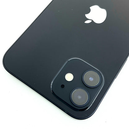 【全額返金保証】【最速発送】Apple iPhone iPhone 12 128GB ブラック Softbank SIMフリー 白ロム 動作確認済 77%