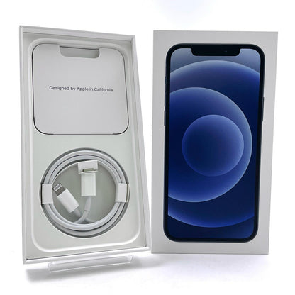 【全額返金保証】【最速発送】Apple iPhone iPhone 12 128GB ブラック Softbank SIMフリー 白ロム 動作確認済 77%