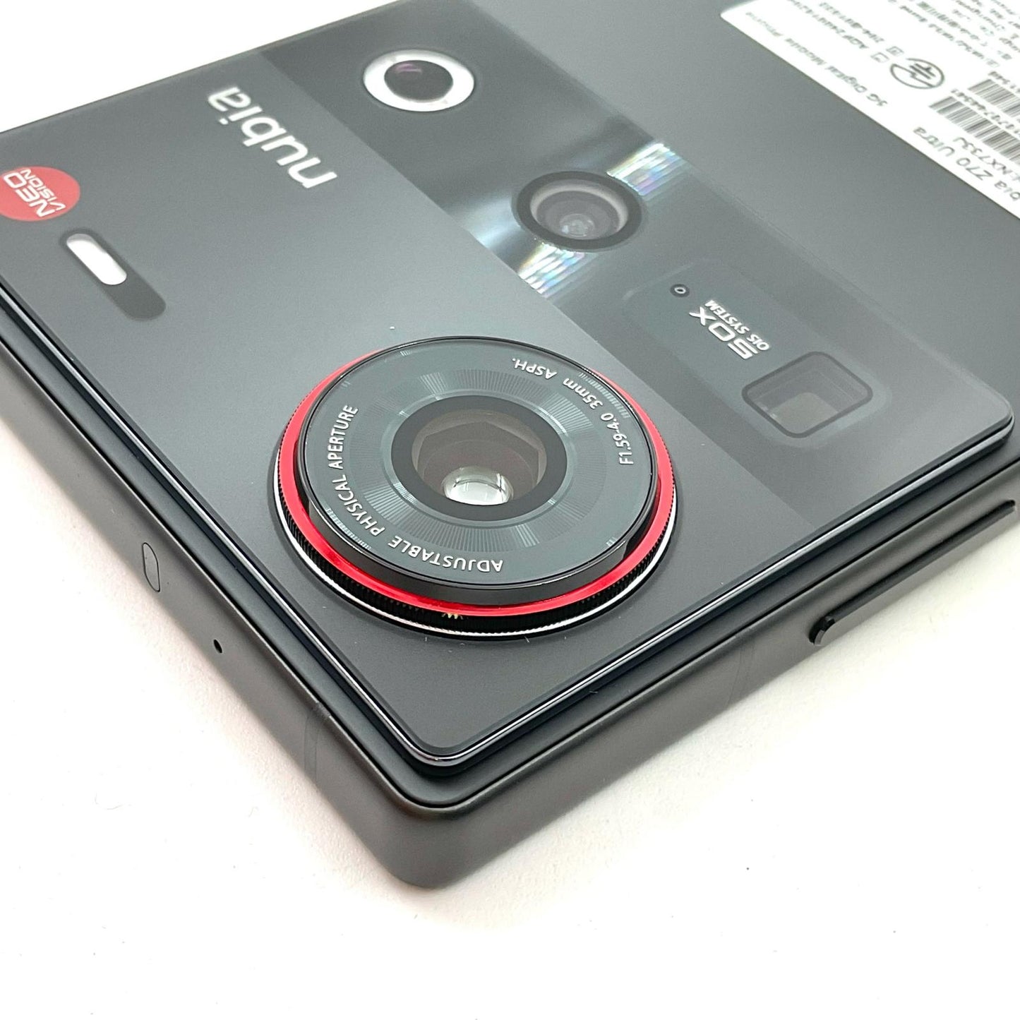 【全額返金保証】【最速発送】Nubia Z70 Ultra 5G 256GB ブラック SIMフリー NX733J 白ロム 超美品 動作確認済