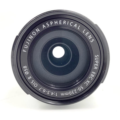【全額返金保証】【最速発送】FUJIFILM XC50-230mmF4.5-6.7 OIS II [シルバー] 美品 動作確認済